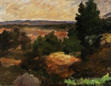 ポール・セザンヌ Painting - 風景 1867 ポール・セザンヌ